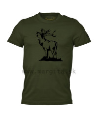 Pánske tričko RANGER FOREST krátky rukáv - jeleň v ruji